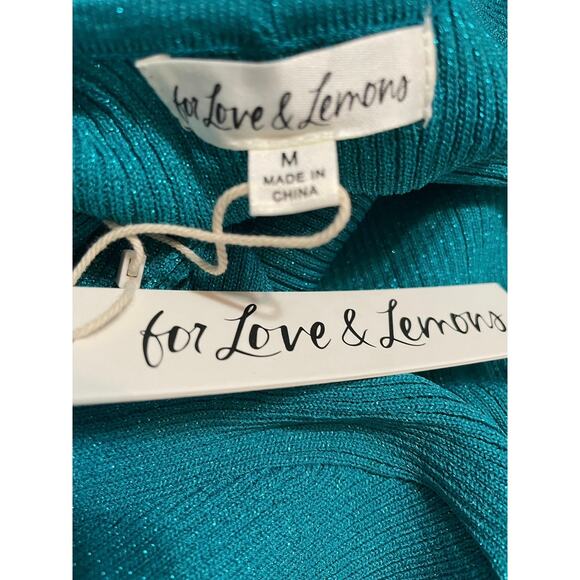 NWT - For Love & Lemons Loreli Midi Dress - Picture 4 of 6